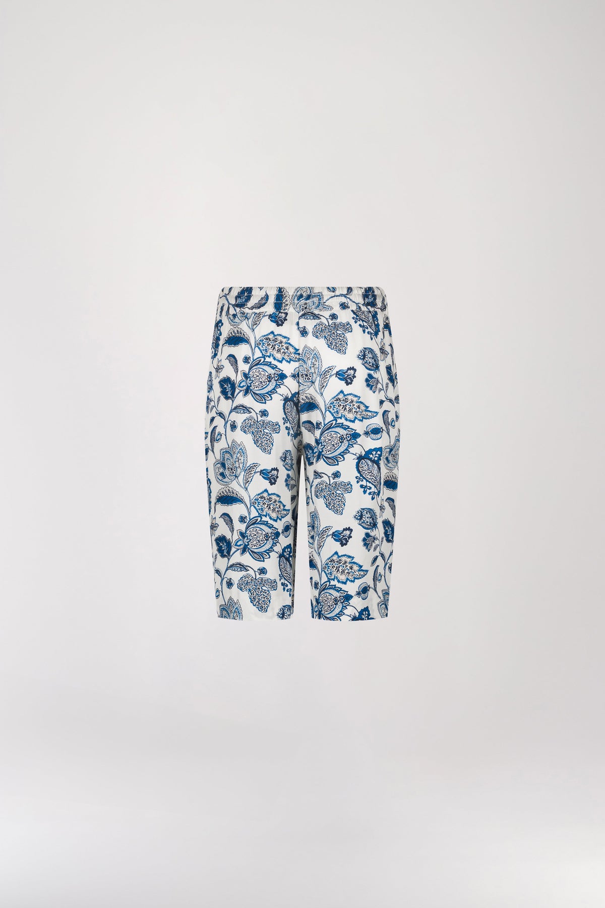 Bermuda fluide avec elastique - Bleu Moyen