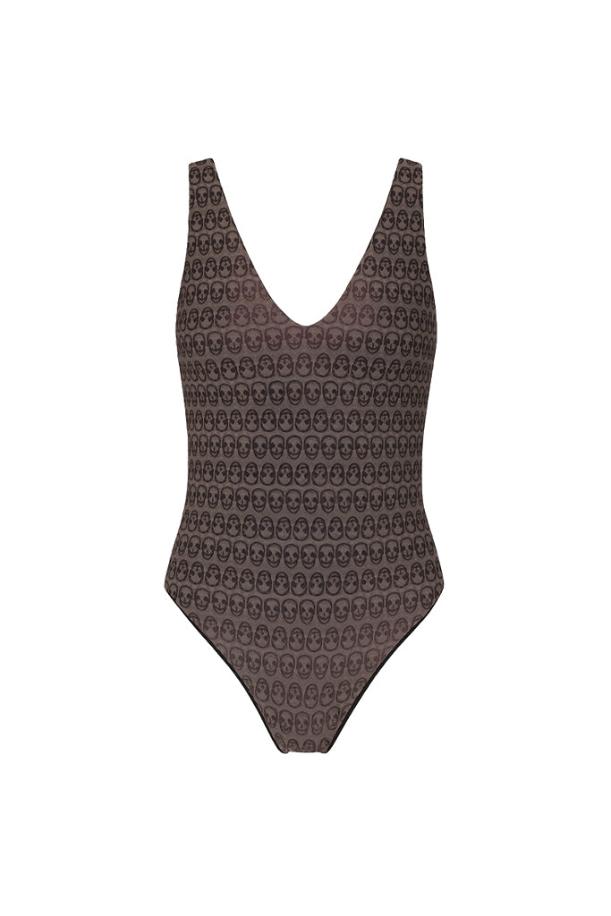 Maillot de bain une pièce Safi - Kaki