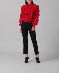 Pull Sidaline à volants - Tango Red