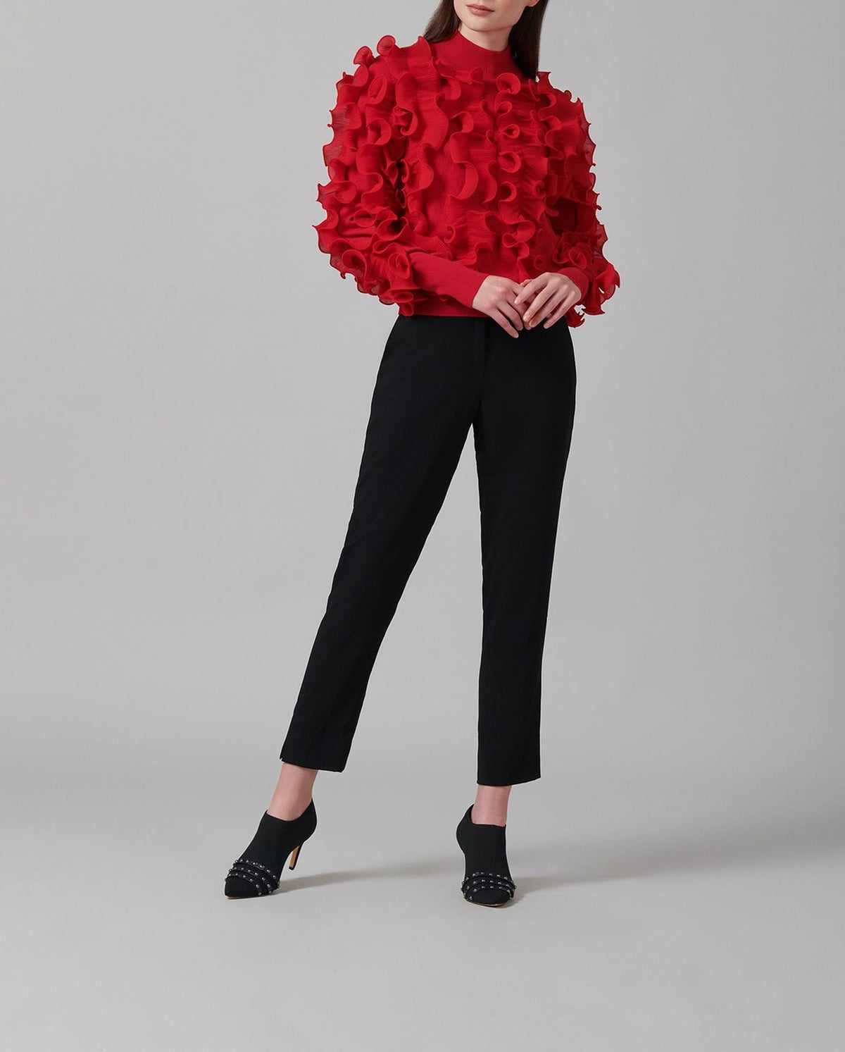 Pull Sidaline à volants - Tango Red