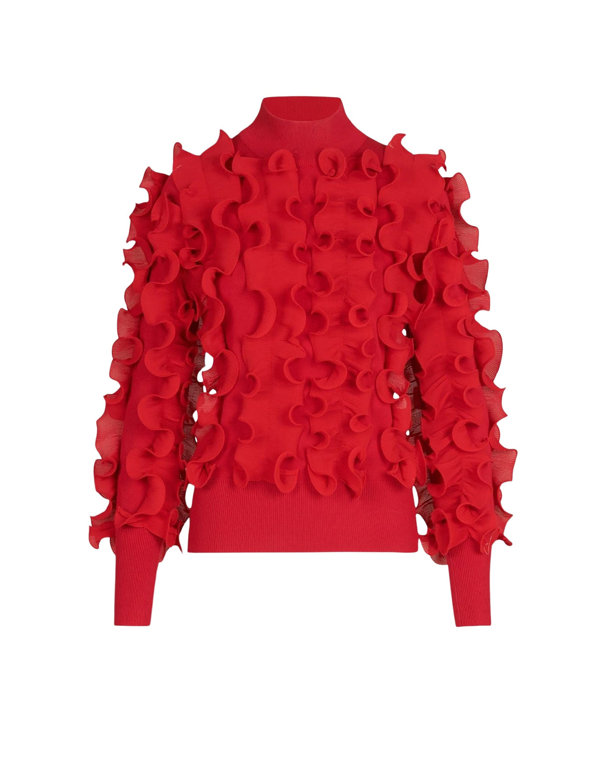 Pull Sidaline à volants - Tango Red