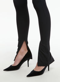 Side Zip Legging - Black