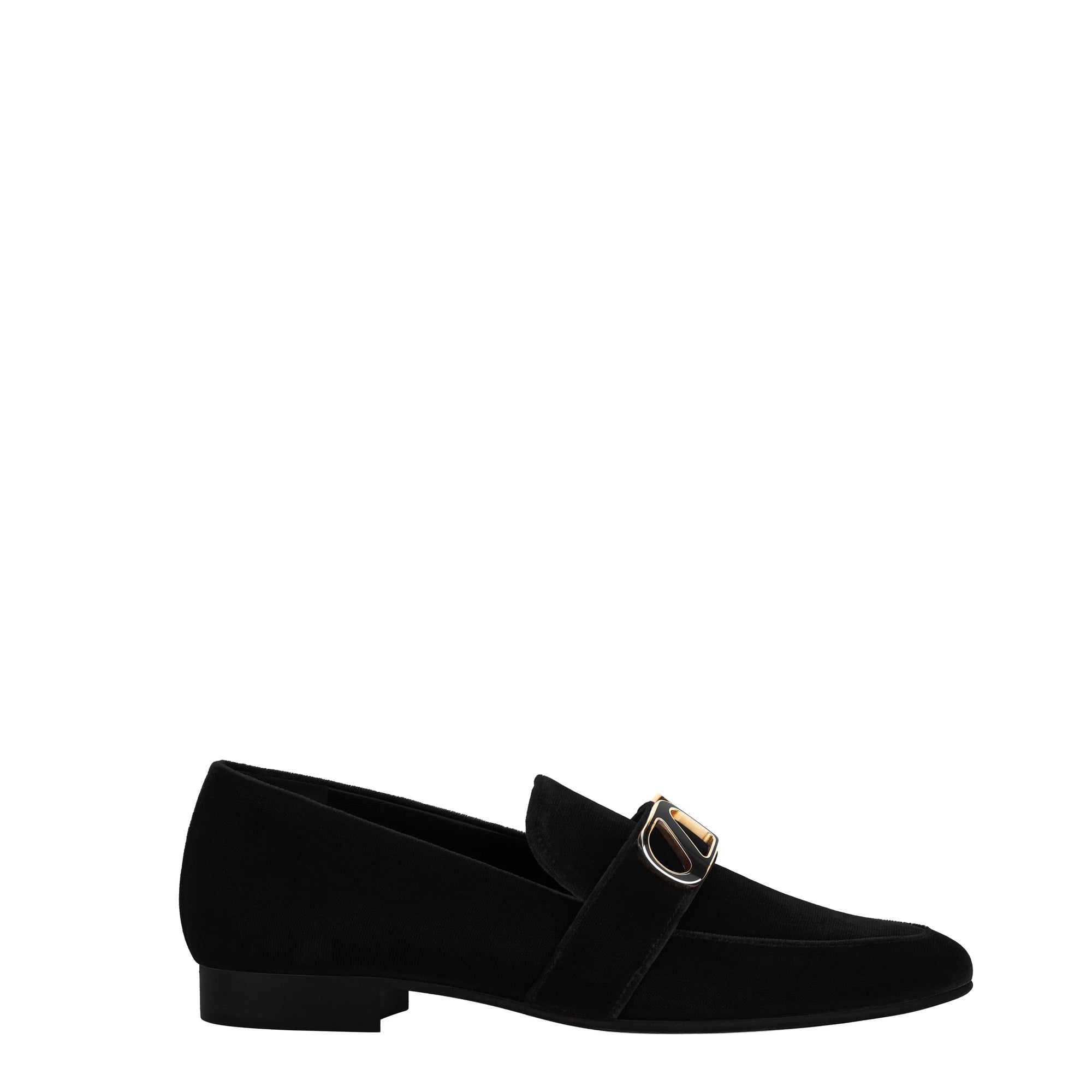7qty DÉJÀ VU 220€ / Mocassins Blair en velours - Black