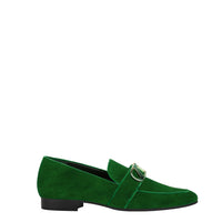 10qty DÉJÀ VU 220€ / Mocassins Blair en velours - Green