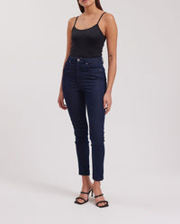 Cotton jeans by Skye - Navy blue