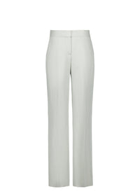Pantalon ajusté taille haute - Vert d'Eau