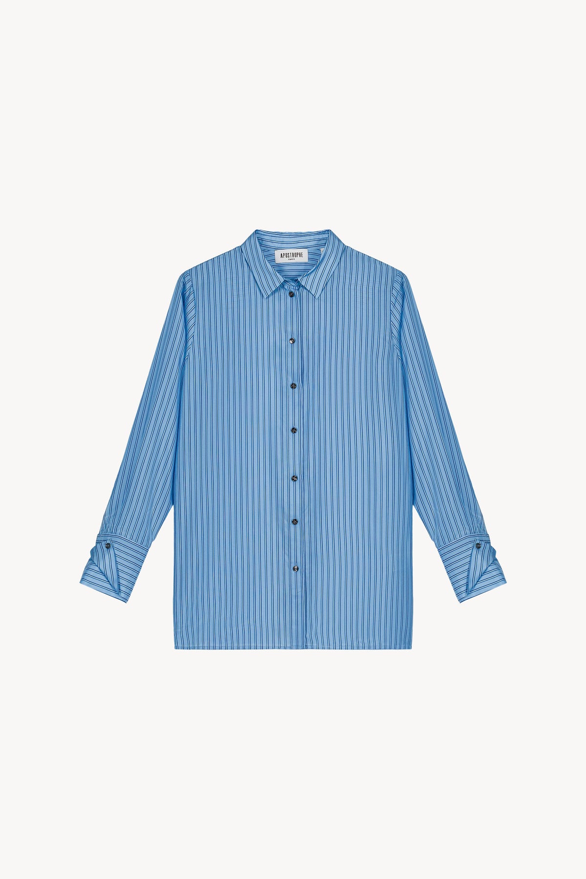 Chemise droite - Bleu Denim