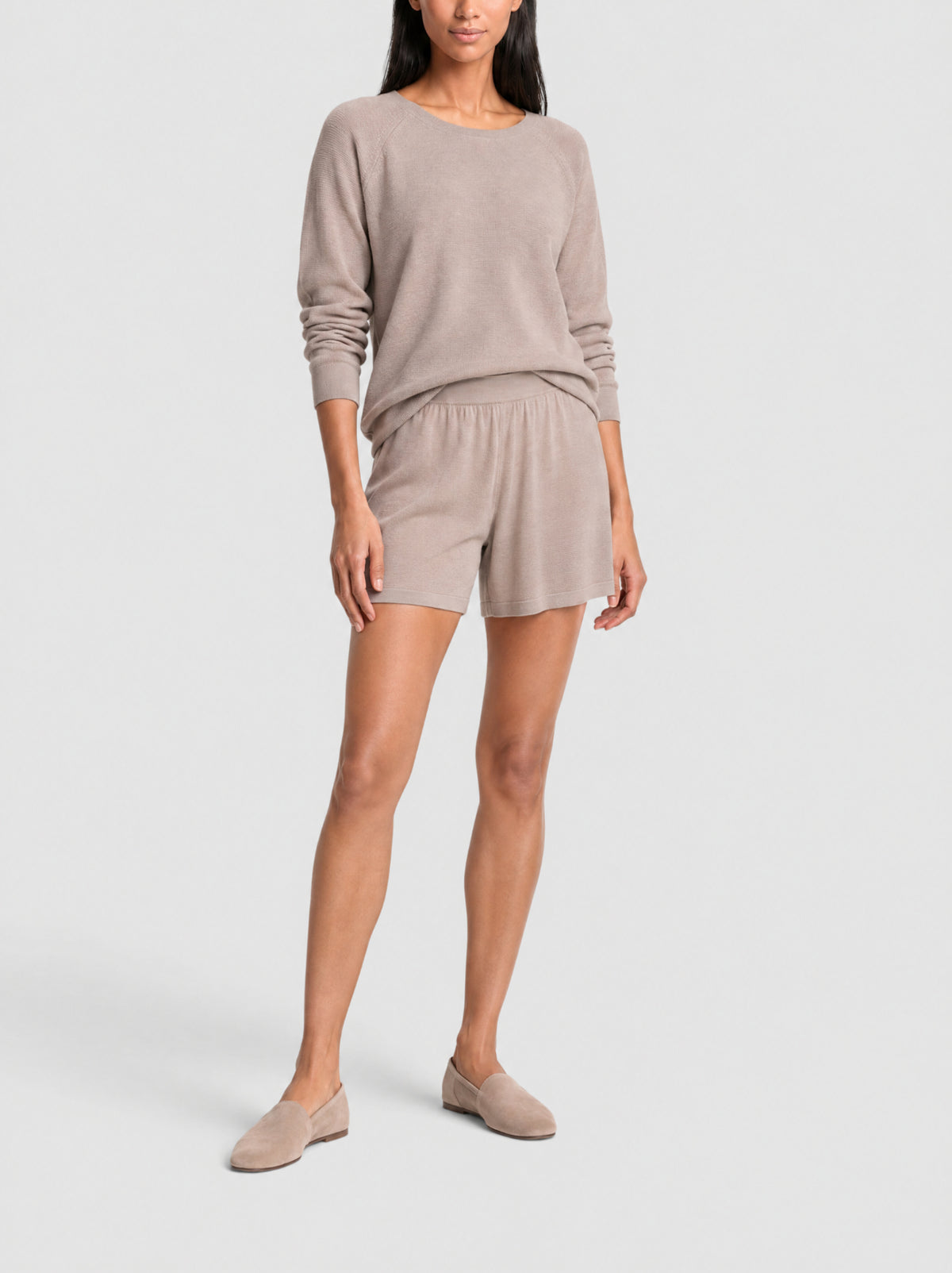Short en soie - Rose