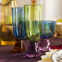 Jaune Pied Rose Verres - Jaune Pied Rose