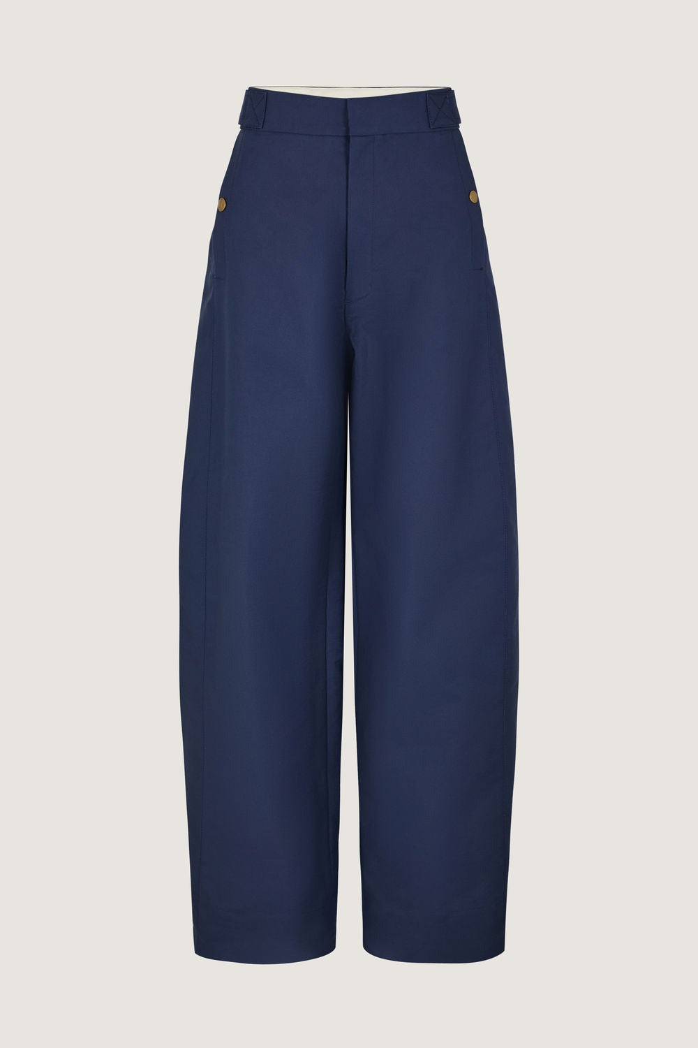 BLEU DE PRUSSE _ Pantalon Phoenix en coton - Bleu de prusse