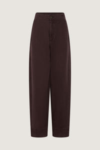 PRUNE _ Pantalon Waldo en coton - Prune