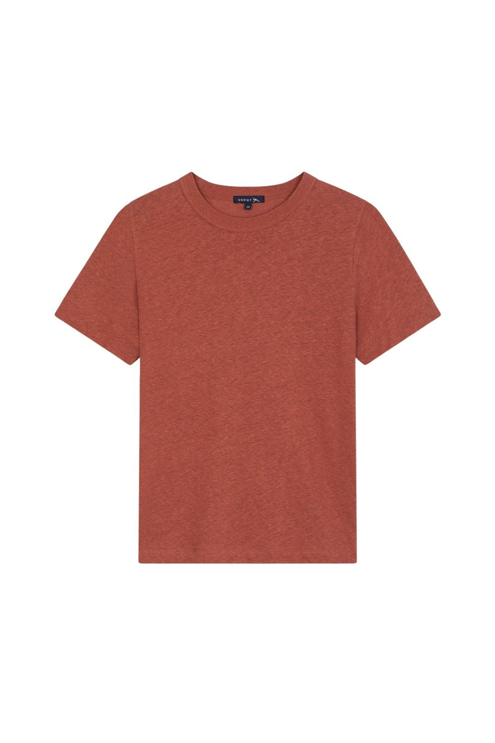 CORAIL _ Tee-Shirt Cyril en coton - Corail