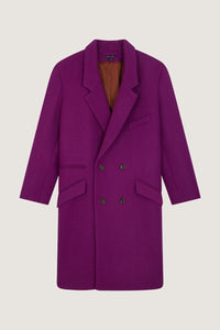 FUSHIA _ Manteau Wadden en laine - Fushia