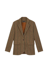 Sevres wool blazer - Beige & Brown