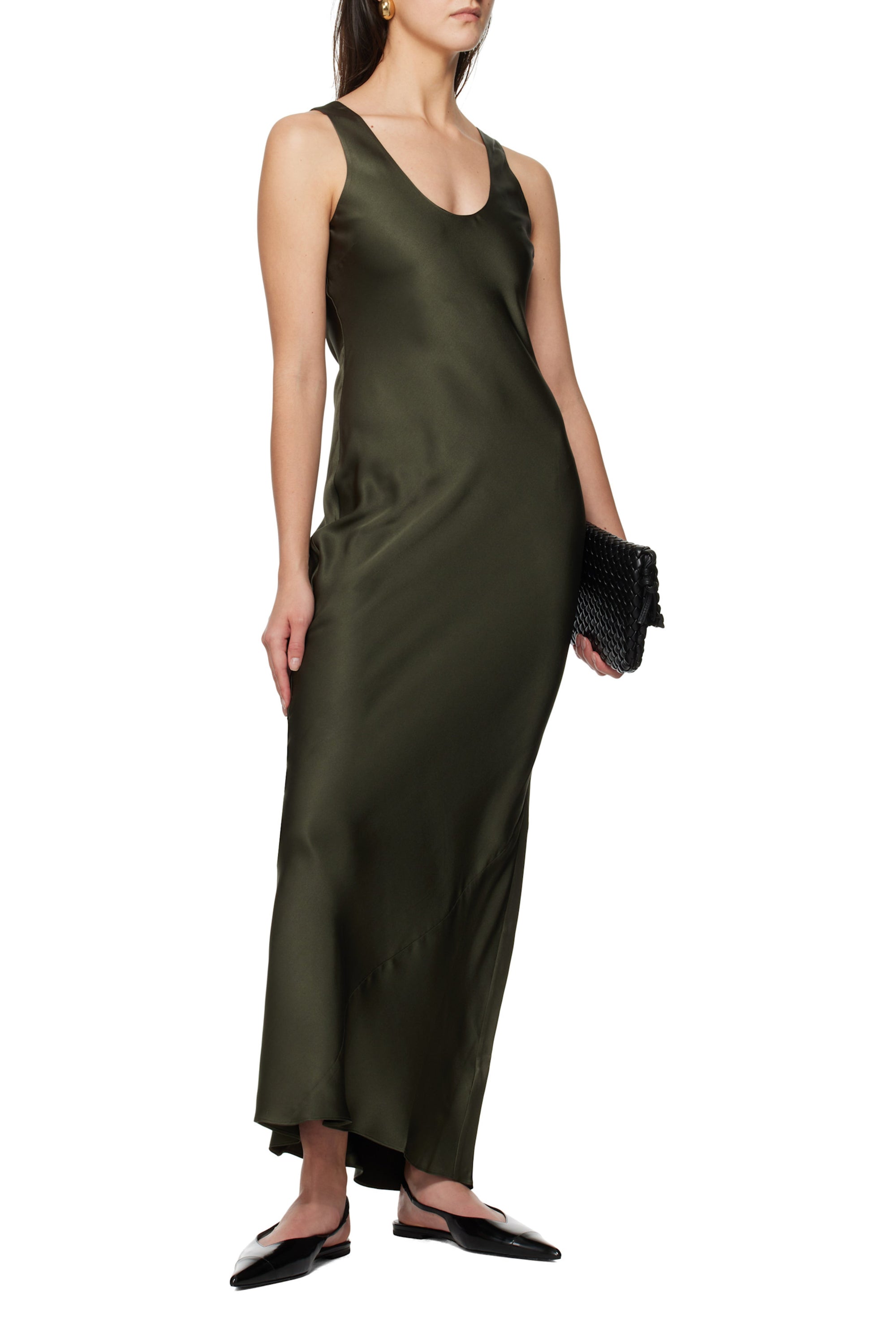 Slingback Elena en cuir - Black