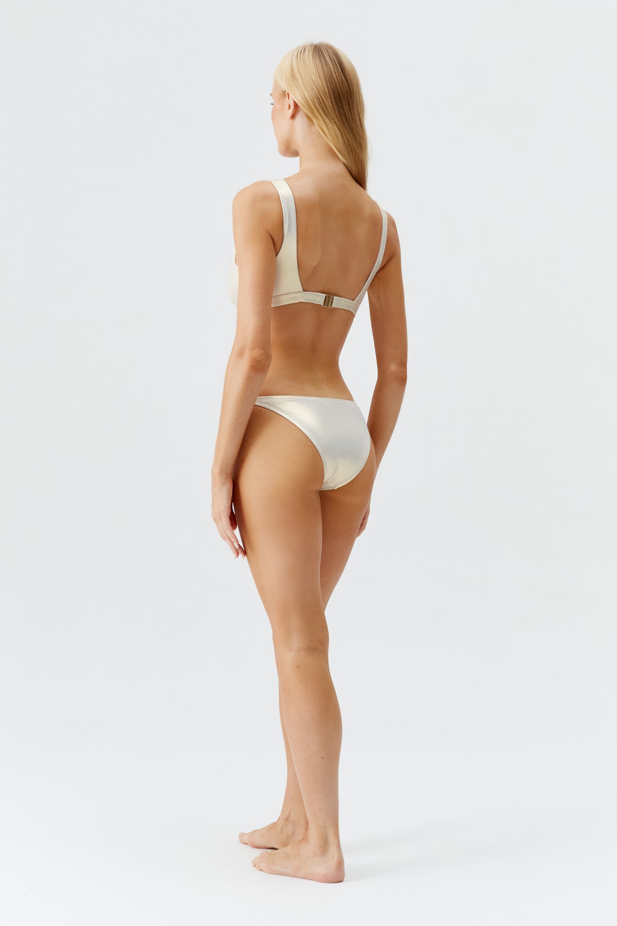Bas de bikini Sorrento irisé - Gold