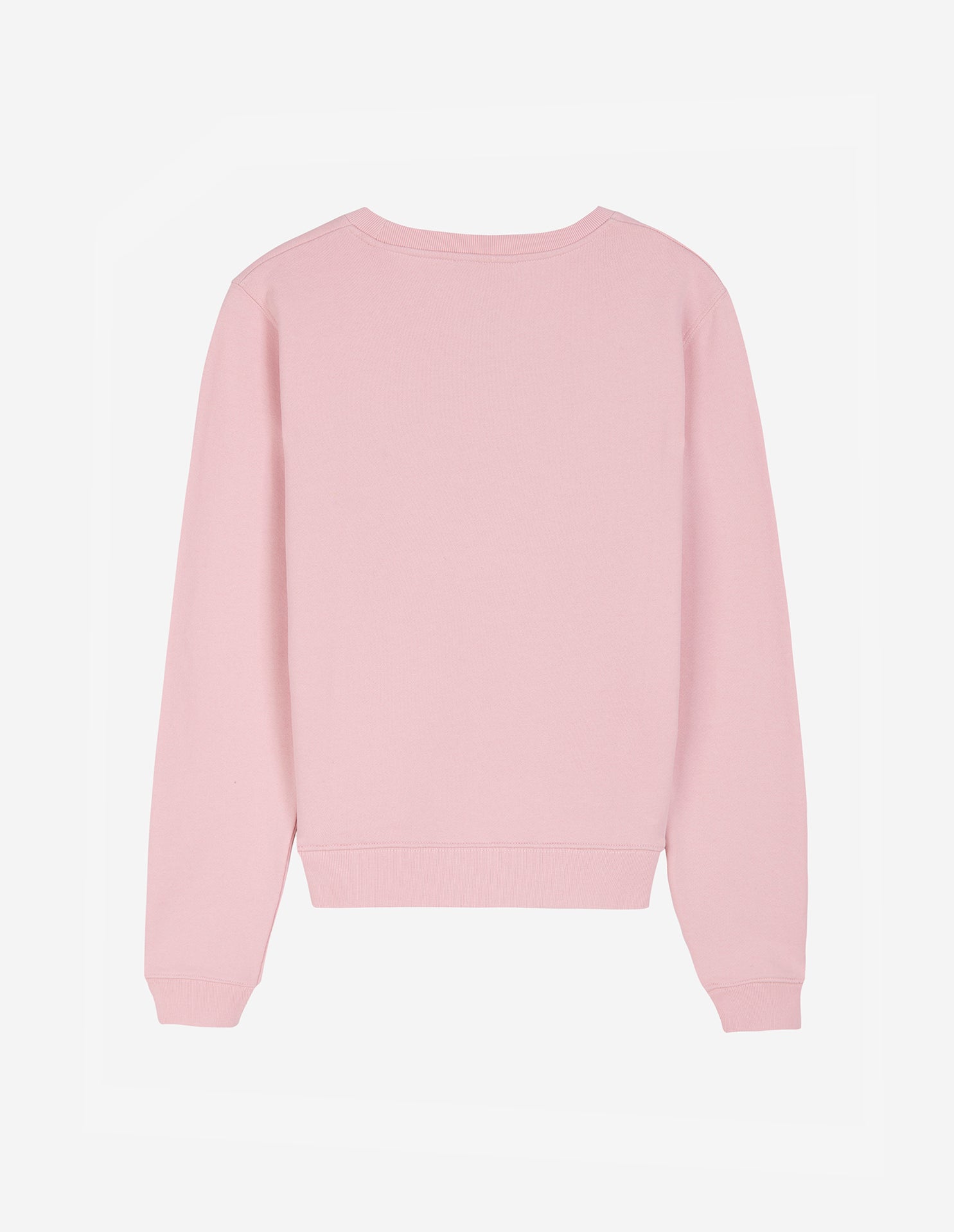 Sweatshirt à col rond avec illustration imprimée - Pale Pink
