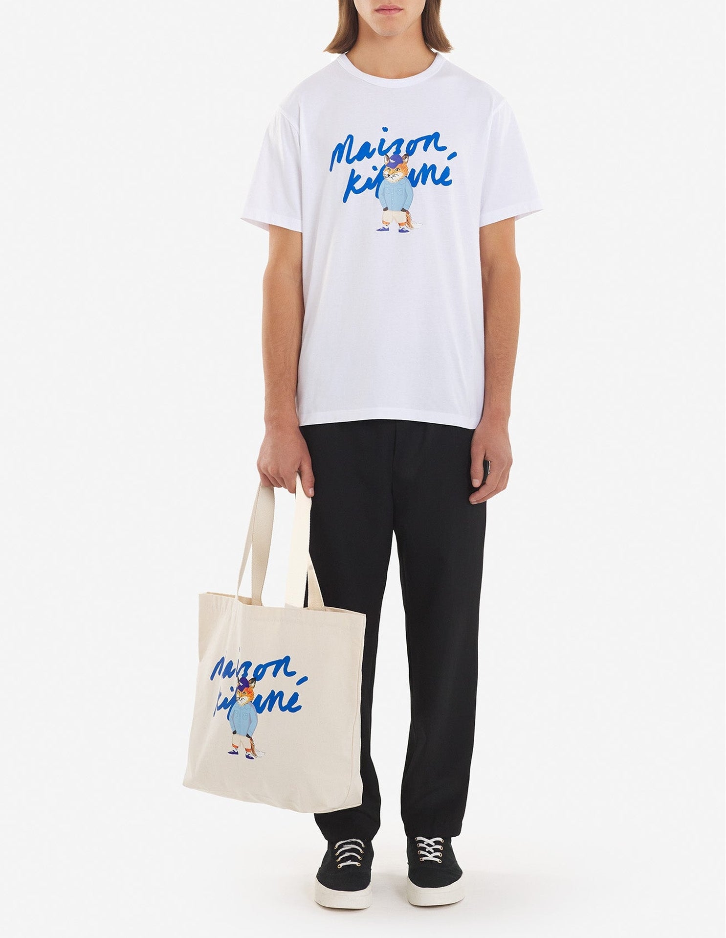 T-shirt with print - White