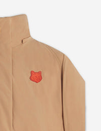 Removable fleece hooded jacket - Cappuccino