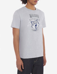 T-shirt avec impression - Light Grey Melange