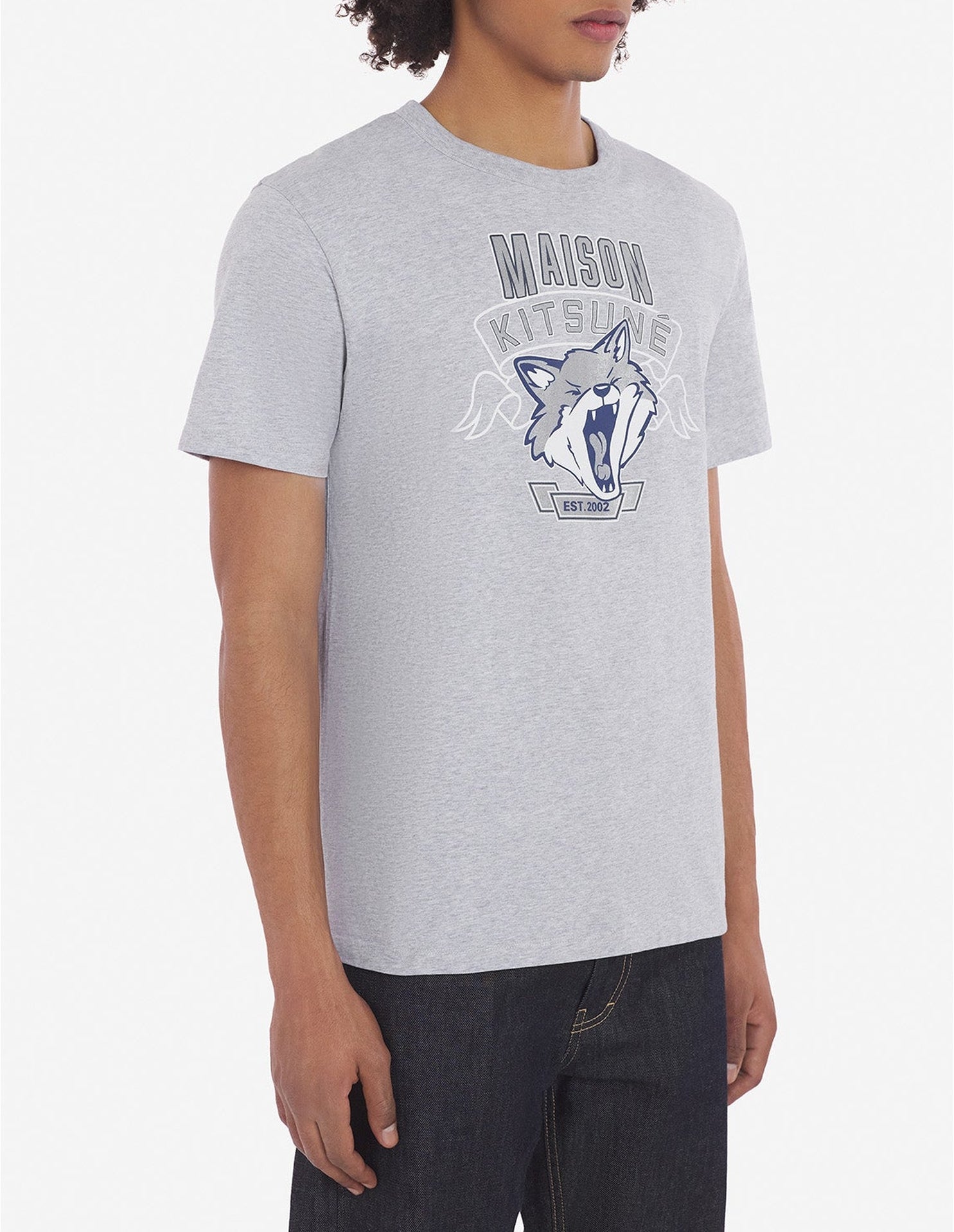 T-shirt avec impression - Light Grey Melange