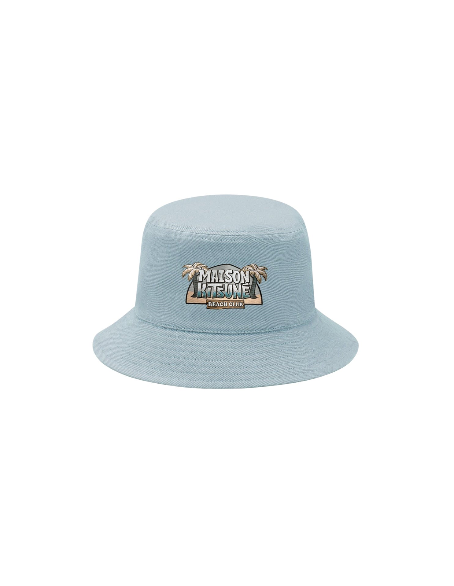 Printed Bob with stitching - Seafoam Blue