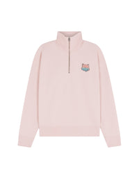 Sweatshirt à col rond zippé - Milkshake