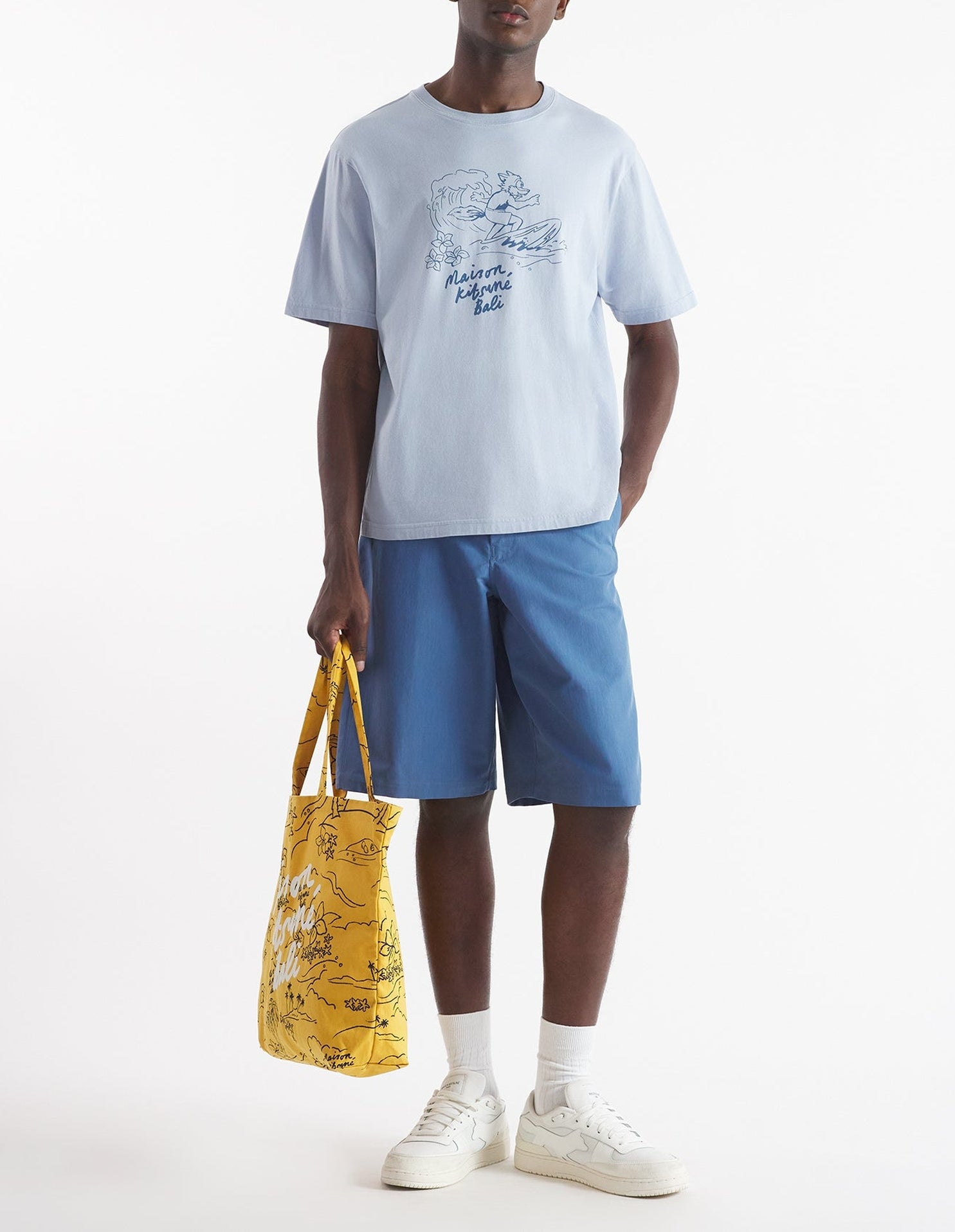 T-shirt with print - Beat Blue