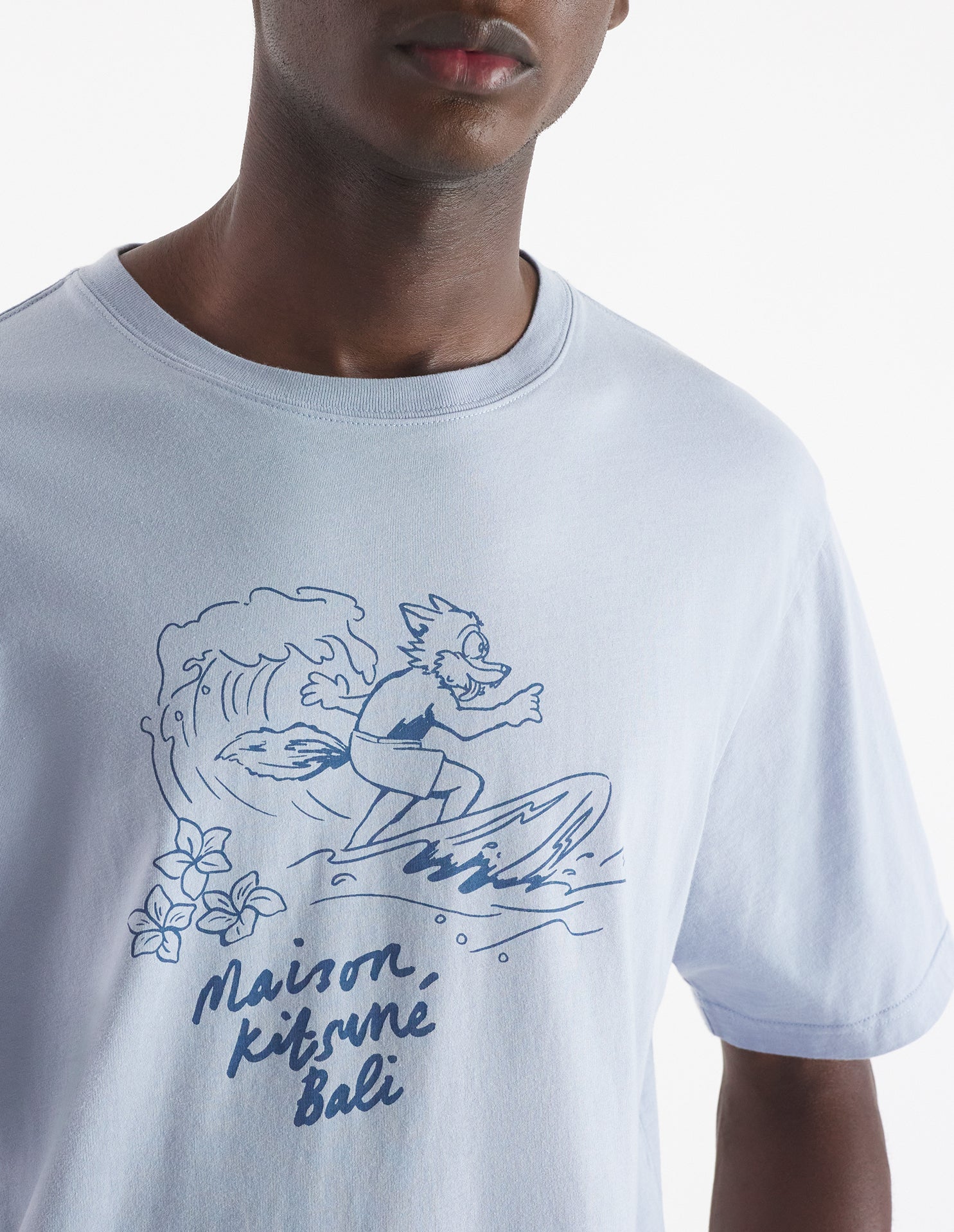 T-shirt with print - Beat Blue