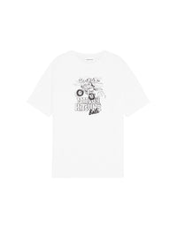 T-shirt avec impression - White