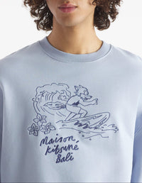 Sweatshirt à manches longues et col rond - Beat Blue