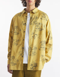 Chemise imprimée et boutonnée - Wicker