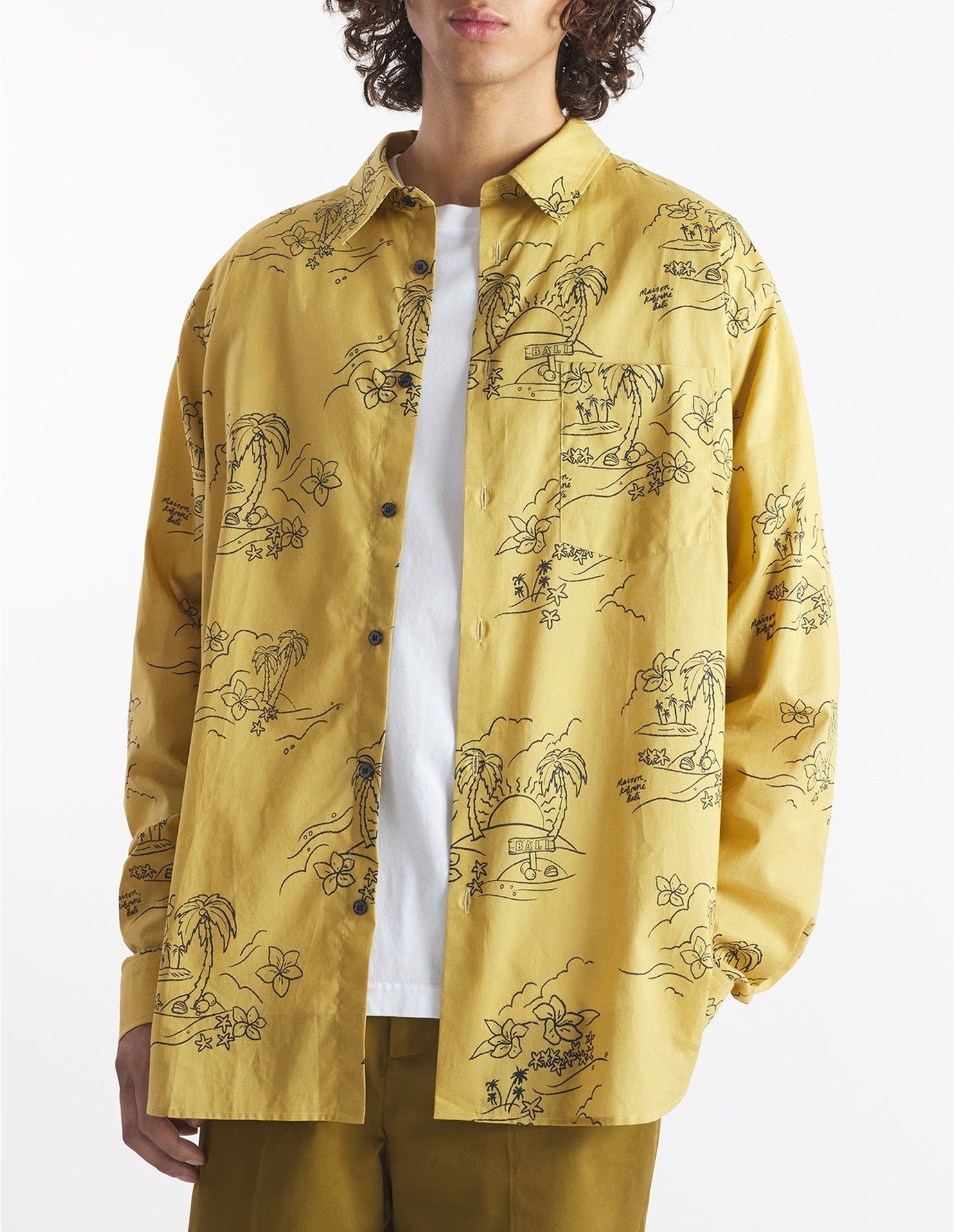 Chemise imprimée et boutonnée - Wicker
