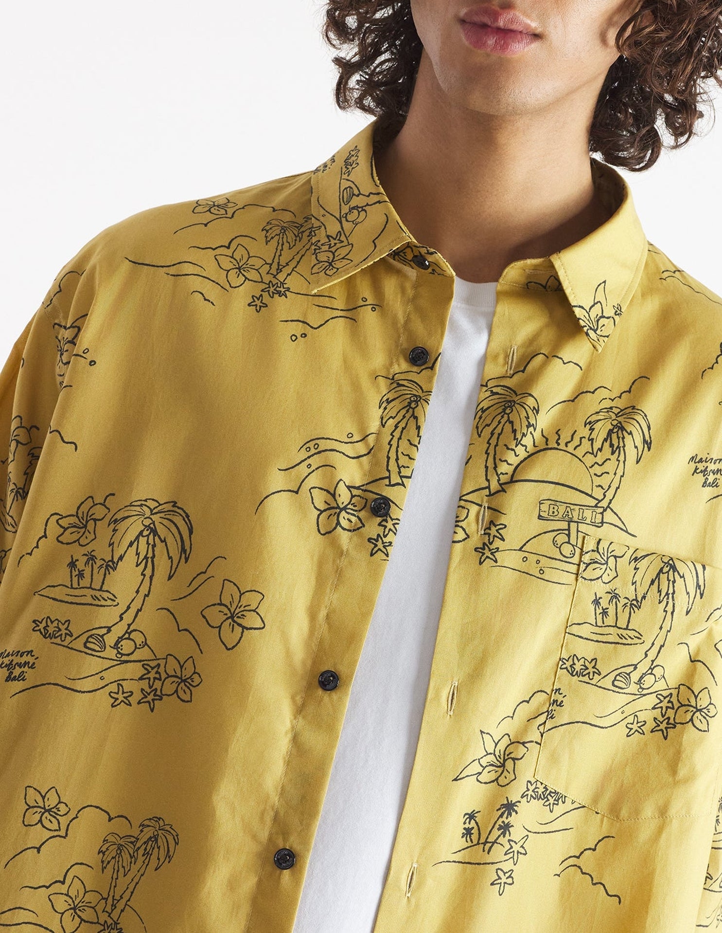Chemise imprimée et boutonnée - Wicker
