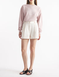 Sweatshirt avec borderie - Snapdragon
