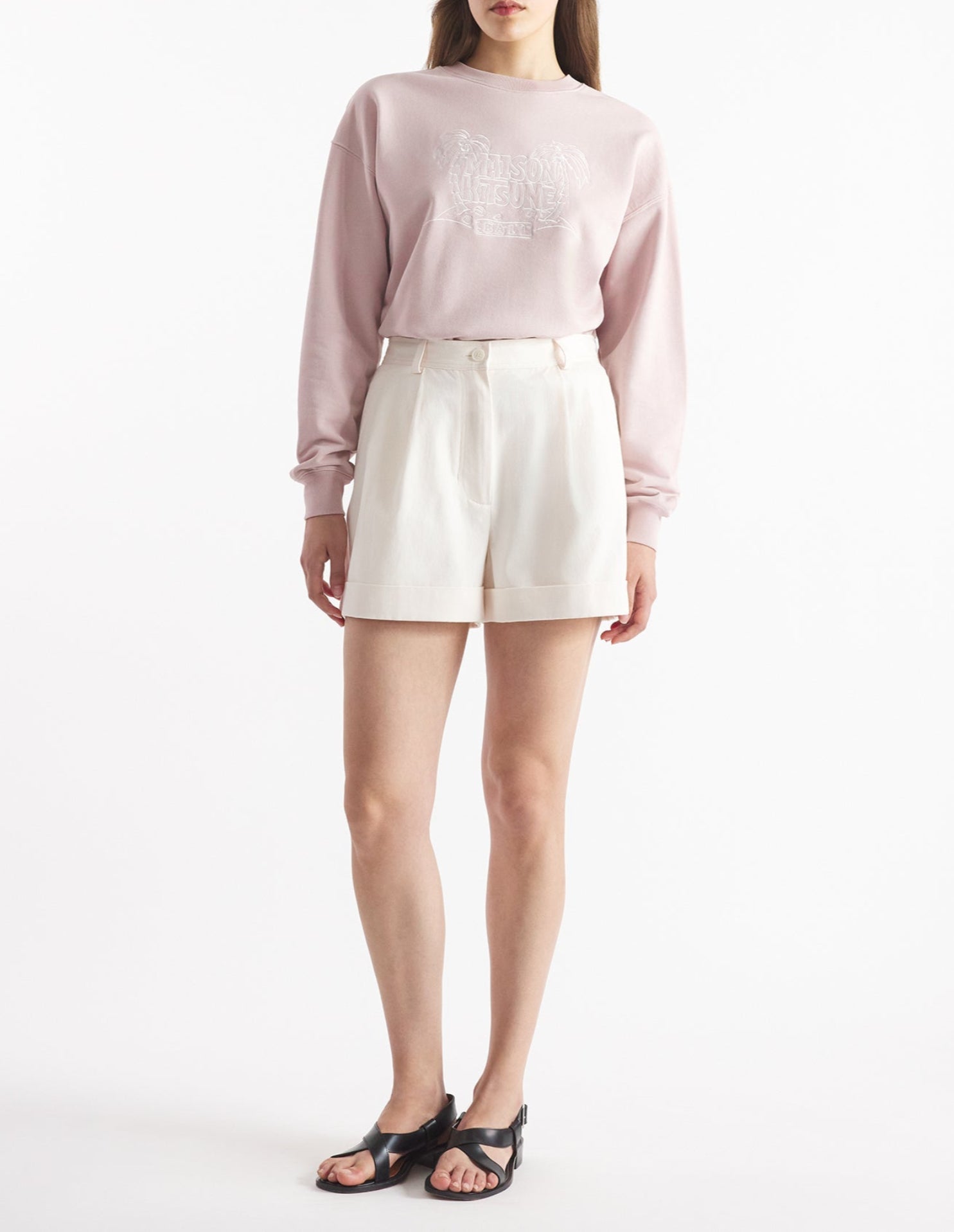 Sweatshirt avec borderie - Snapdragon