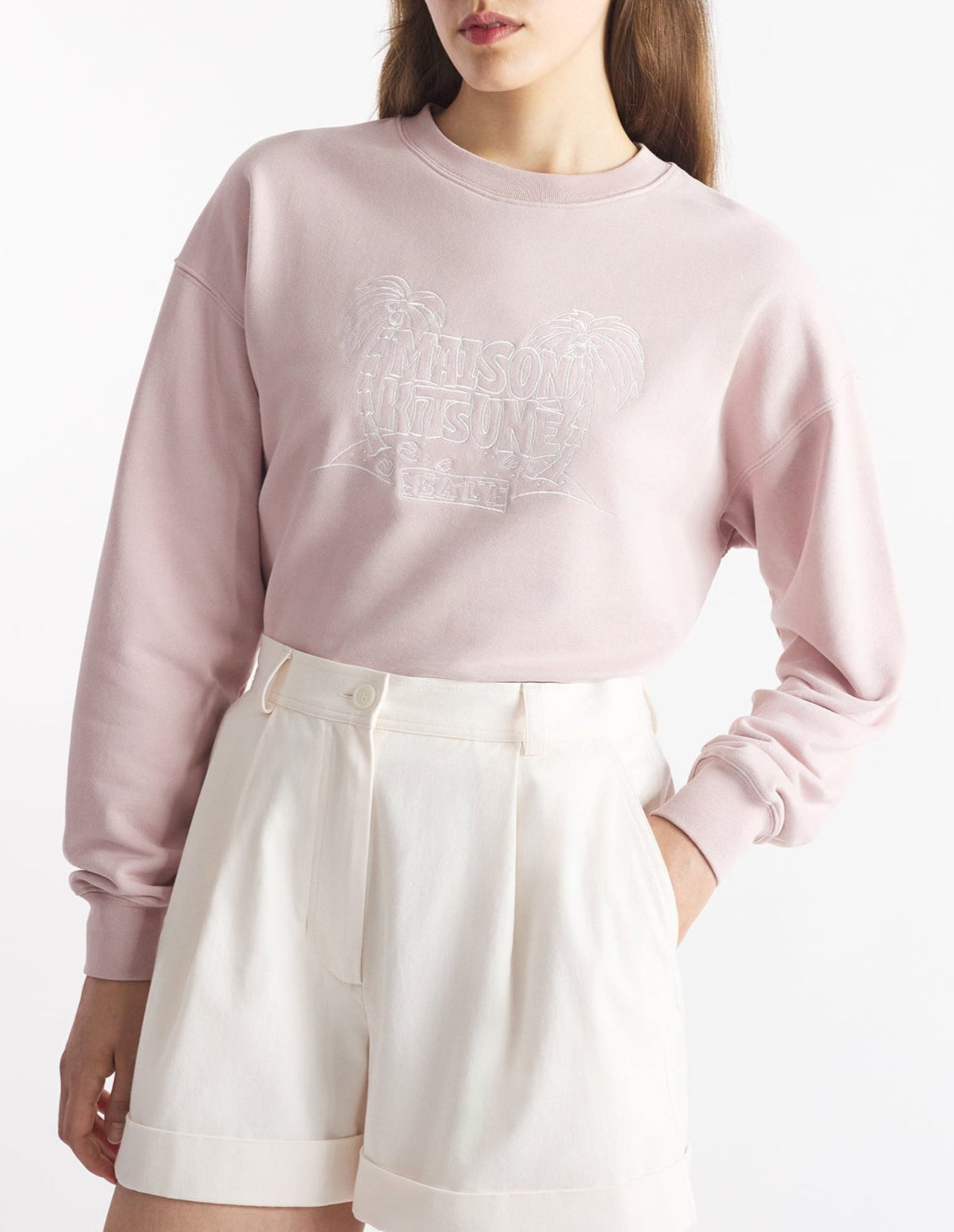 Sweatshirt avec borderie - Snapdragon