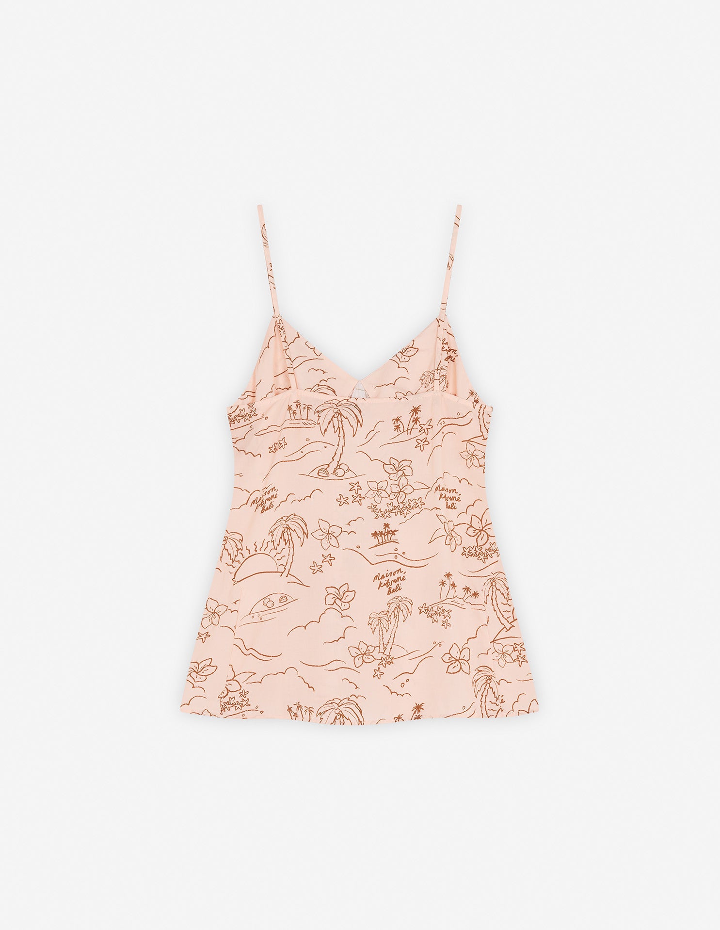 Flowing blouse with print - Scallop Shell