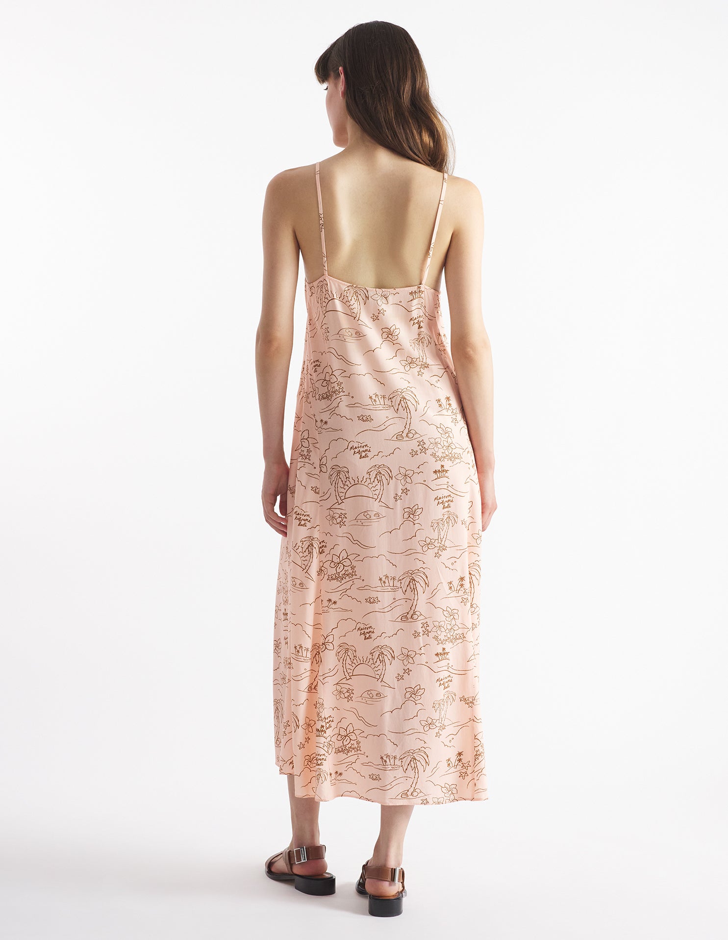 Robe fluide imprimée - Scallop Shell