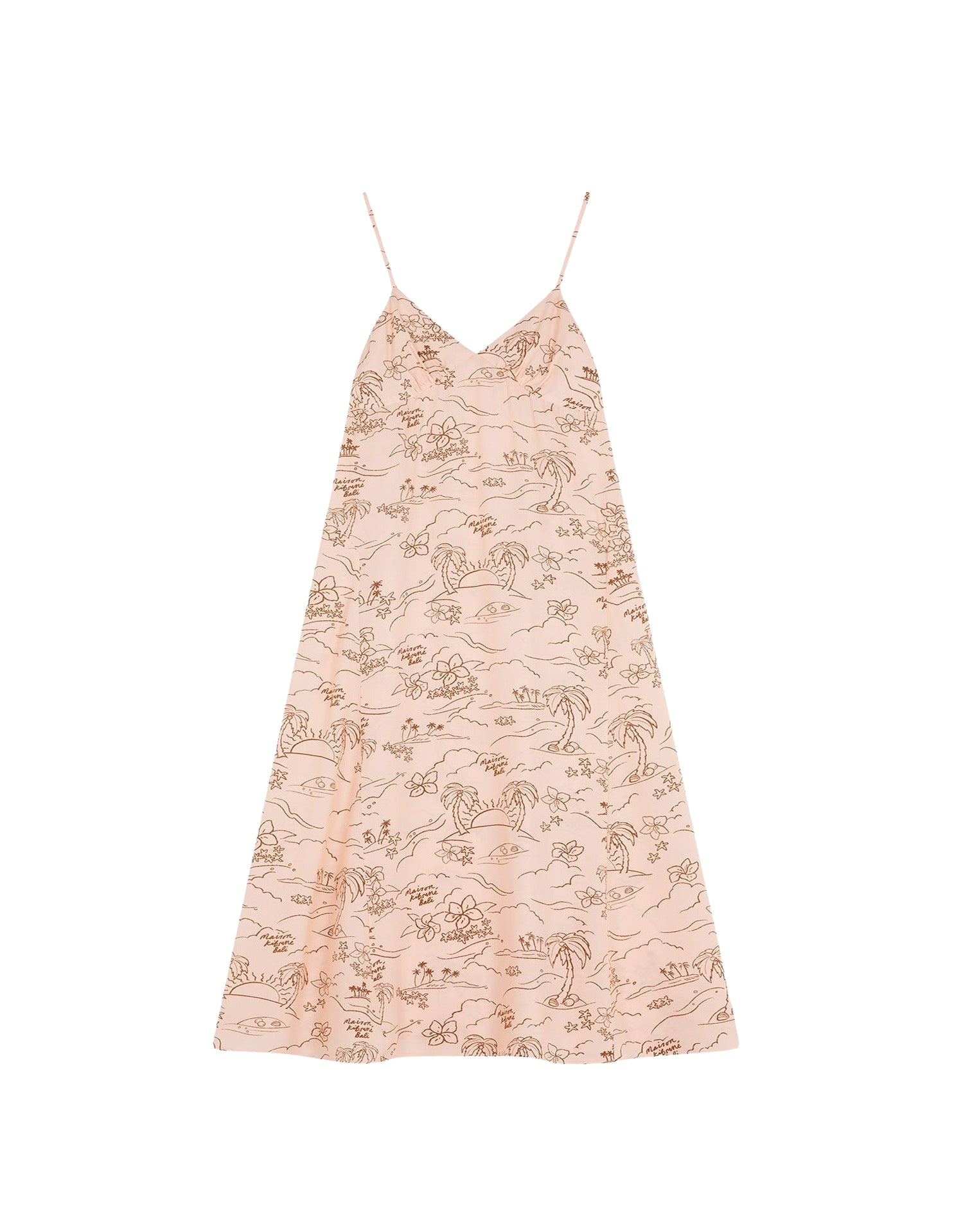 Robe fluide imprimée - Scallop Shell