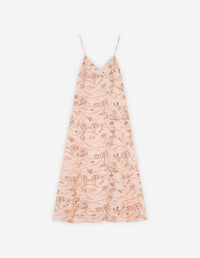 Robe fluide imprimée - Scallop Shell