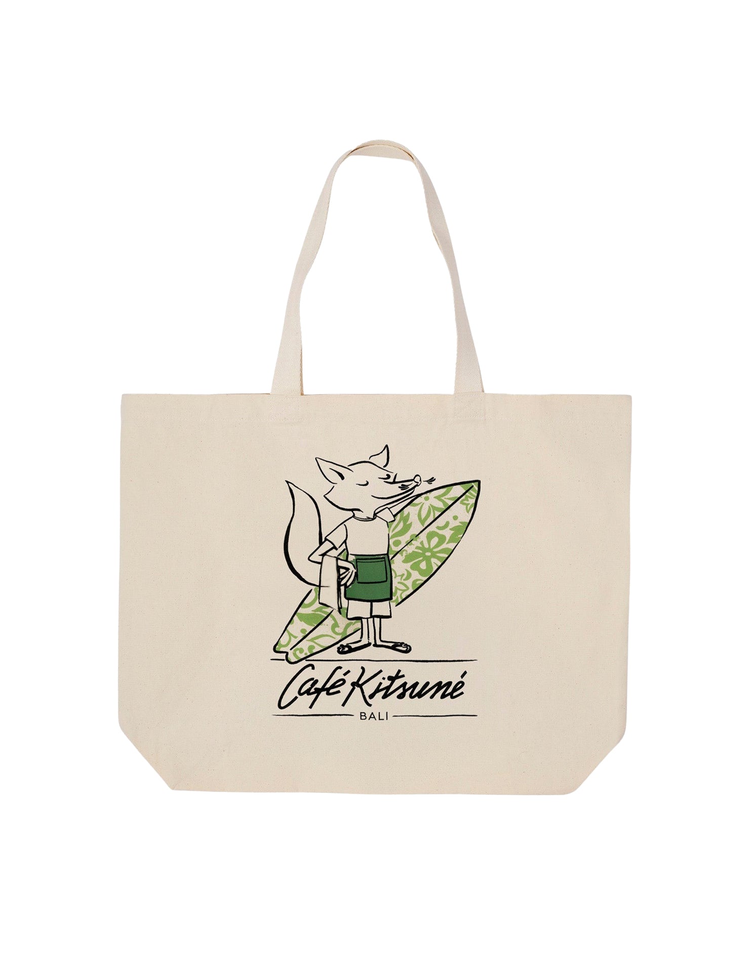 Sac cabas Café Kitsuné avec logo - Tapioca