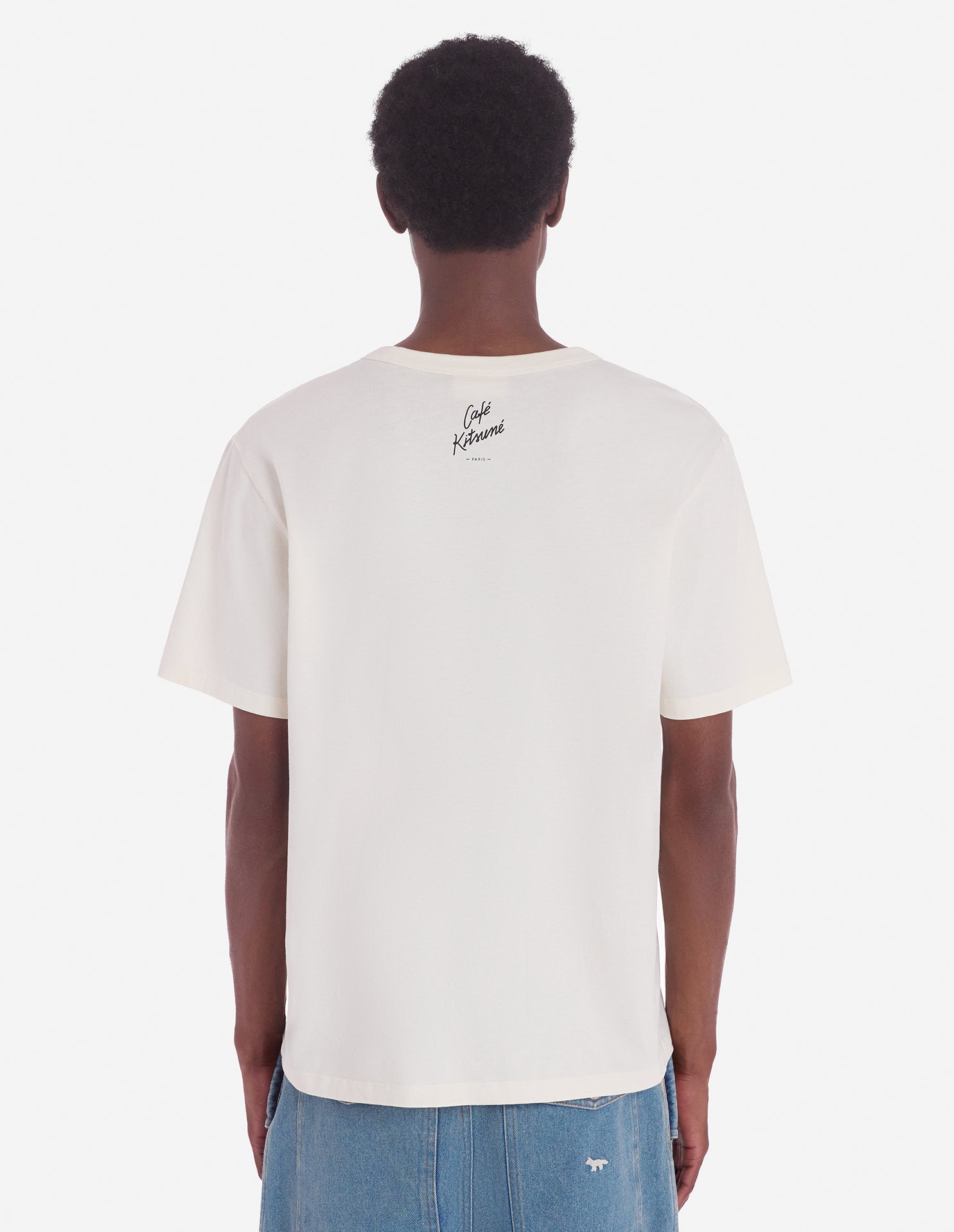 T-shirt Café Kitsuné imprimé - Tapioca