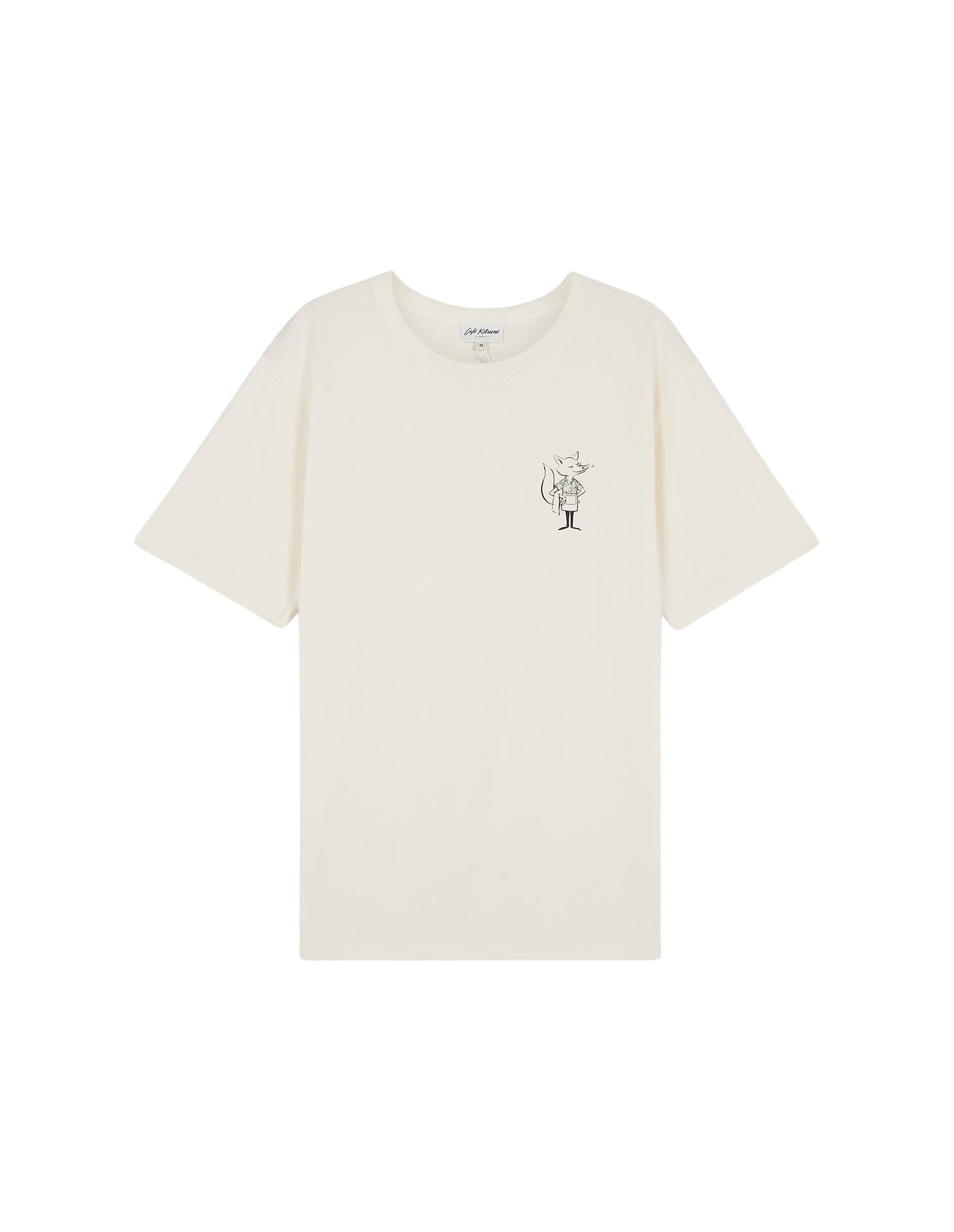T-shirt Café Kitsuné imprimé - Tapioca