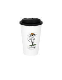 Gobelet Café Kitsuné imprimé - White