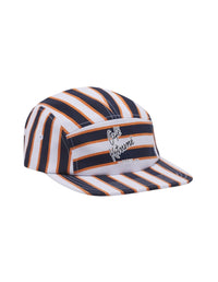 Casquette Café Kitsuné rayée - Navy Fox Stripes