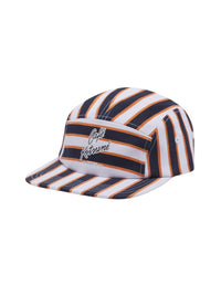 Casquette Café Kitsuné rayée - Navy Fox Stripes