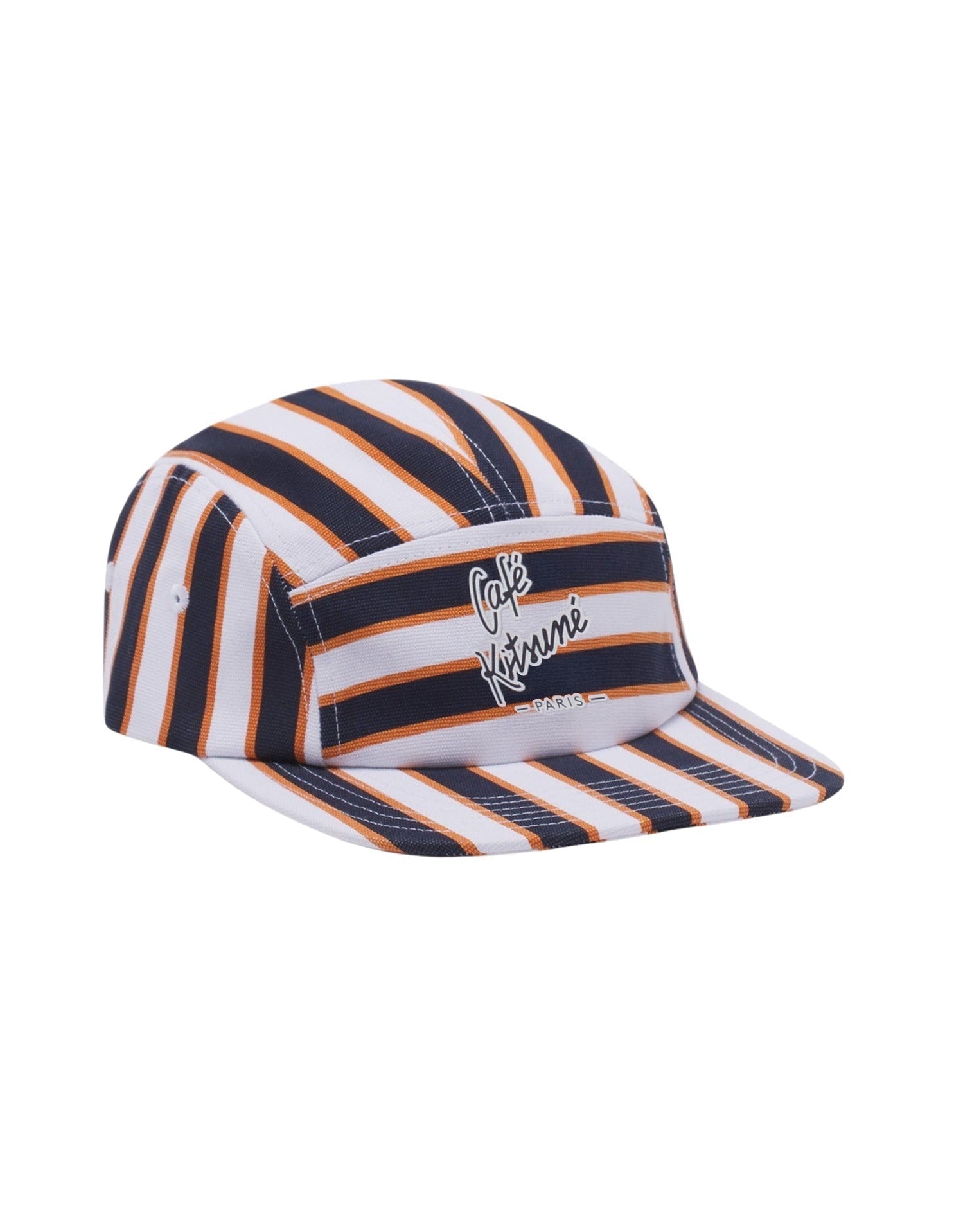 Café Kitsuné striped cap - Navy Fox Stripes