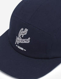 Casquette Café Kitsuné imprimé - Navy