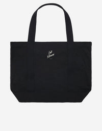 Café Kitsuné tote bag with logo - Black